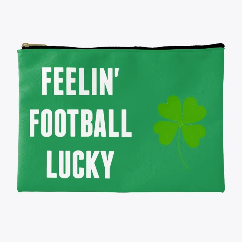 St. Patrick's Day Football Lucky