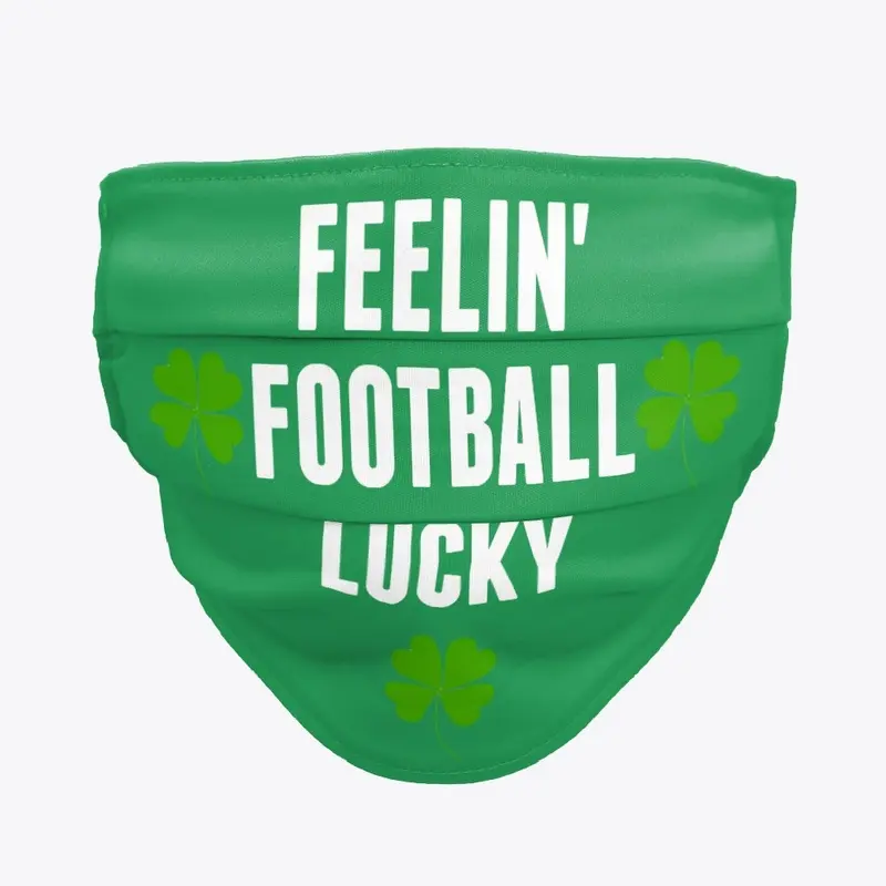 St. Patrick's Day Football Lucky