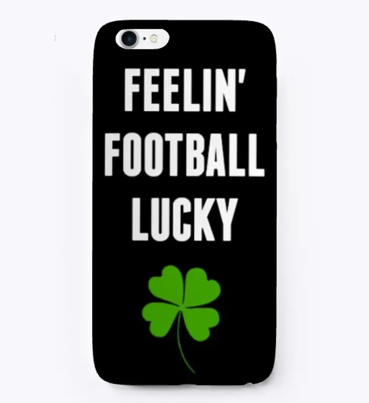 St. Patrick's Day Football Lucky