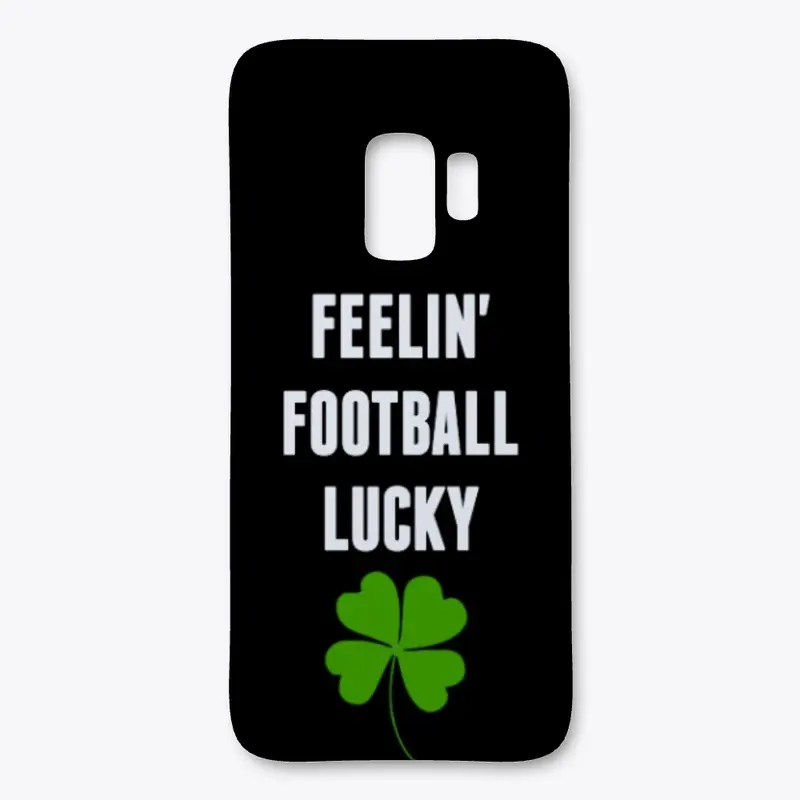 St. Patrick's Day Football Lucky