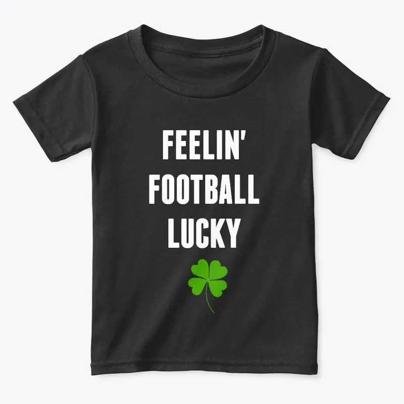 St. Patrick's Day Football Lucky