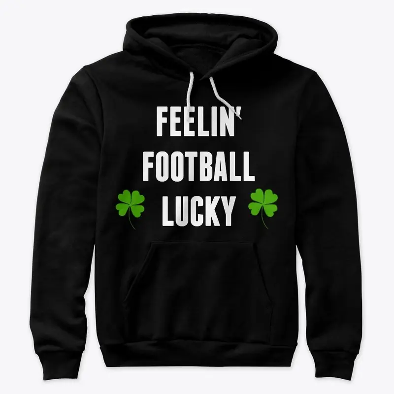 St. Patrick's Day Football Lucky